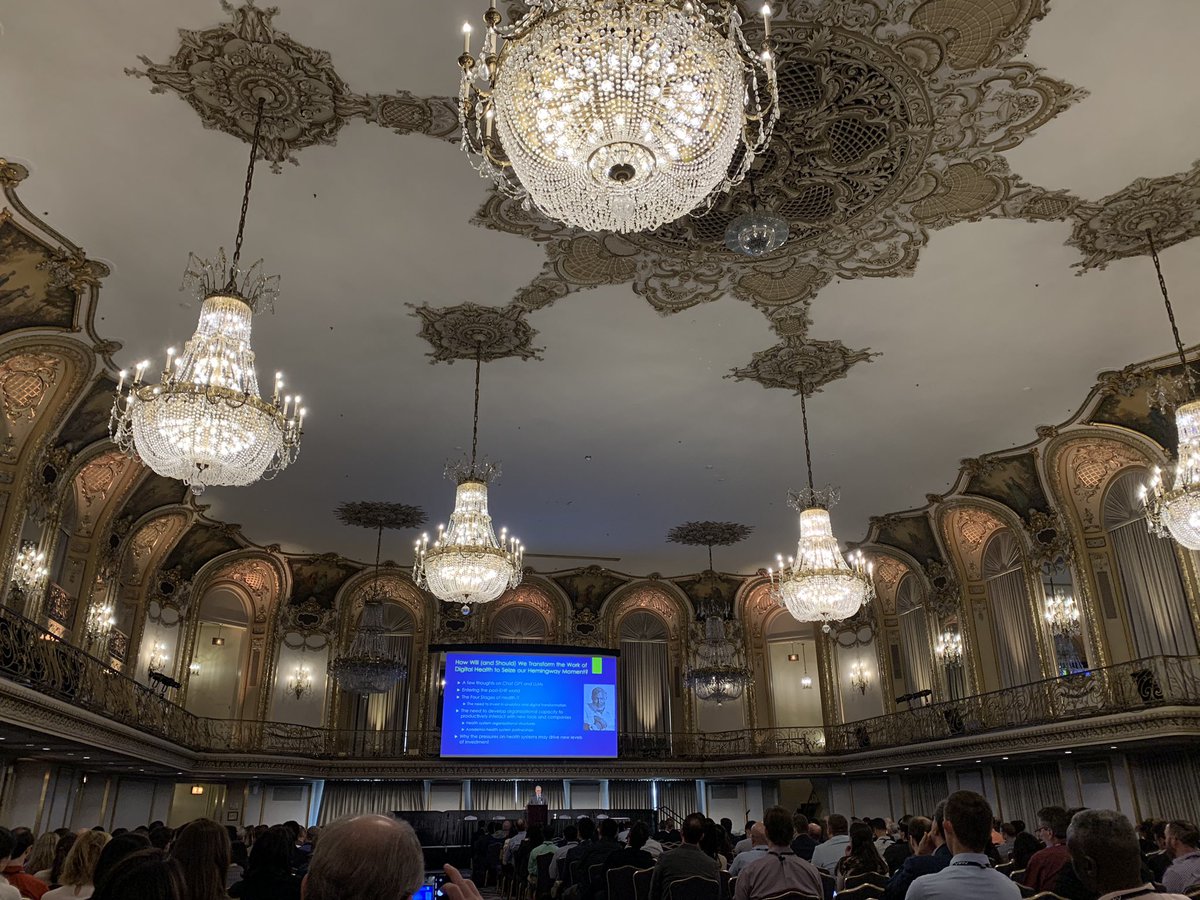 Who else would like to dance the minuet in this room <a href="/AMIAinformatics/">AMIA</a> #CIC23 after listening to the great <a href="/Bob_Wachter/">Bob Wachter</a> 😁