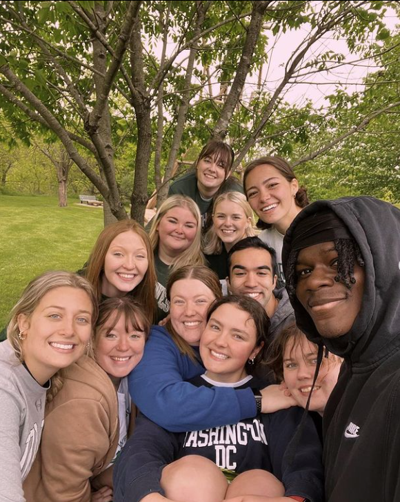 NWOrientation's tweet photo. The SOAR Leaders took on MOERA last week.  Team bonding! https://t.co/ws9TLmSEu2