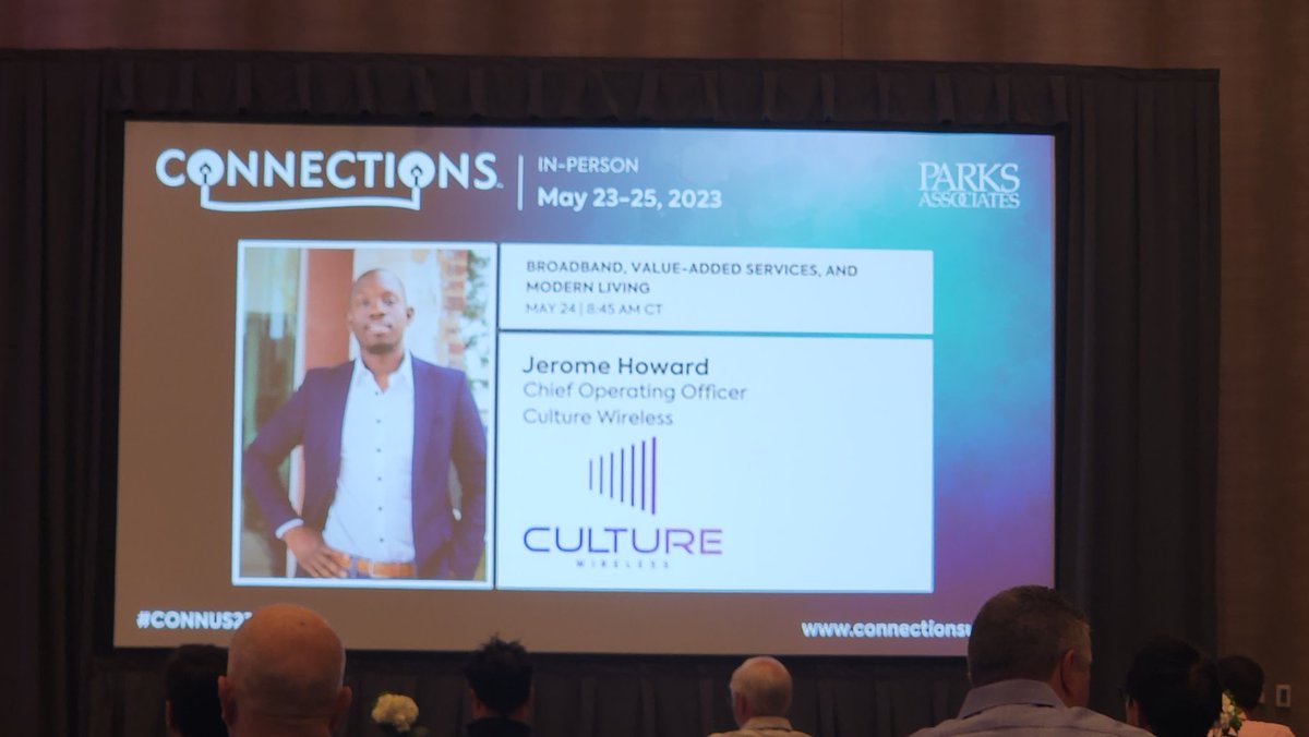 .@culturewireless providing broadband for the overlooked neighborhoods #connus23 #broadband #accessforall #Atlanta #broadbandprovider #isp