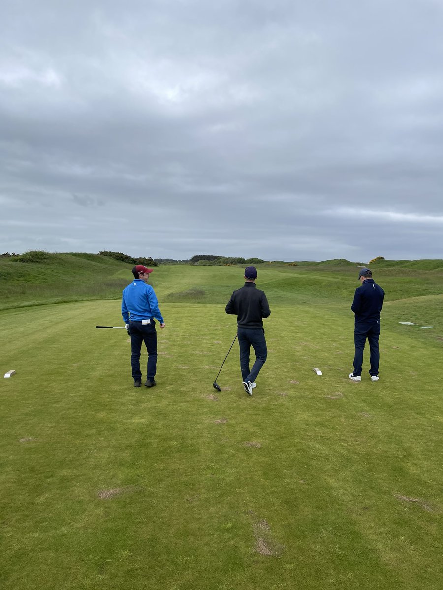 Fantastic day playing @DundonaldLinks with @dallan555 @JimCrowley1978 and @311_mathers , the course was in fantastic condition as always and the lodges are excellent and very much looking forward to getting back soon. Big thanks to all the team there for a great day 🏌️‍♂️