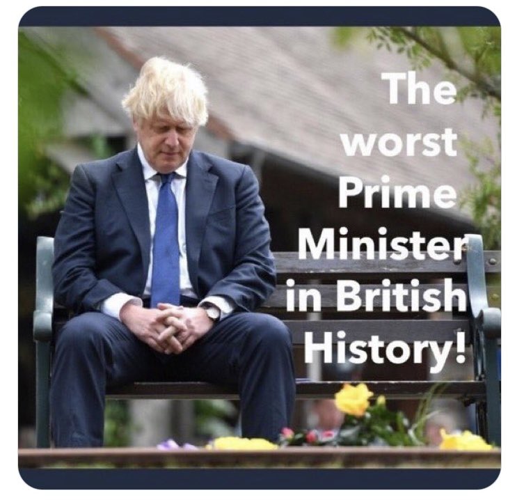 @Eyeswideopen69 Thought it all along .. he’s a fraud .. he didn’t and doesn’t give a 💩about anything. Above the law above covid .. shame on him                                #BorisTheLiar                                   #BorisBrokeBritain