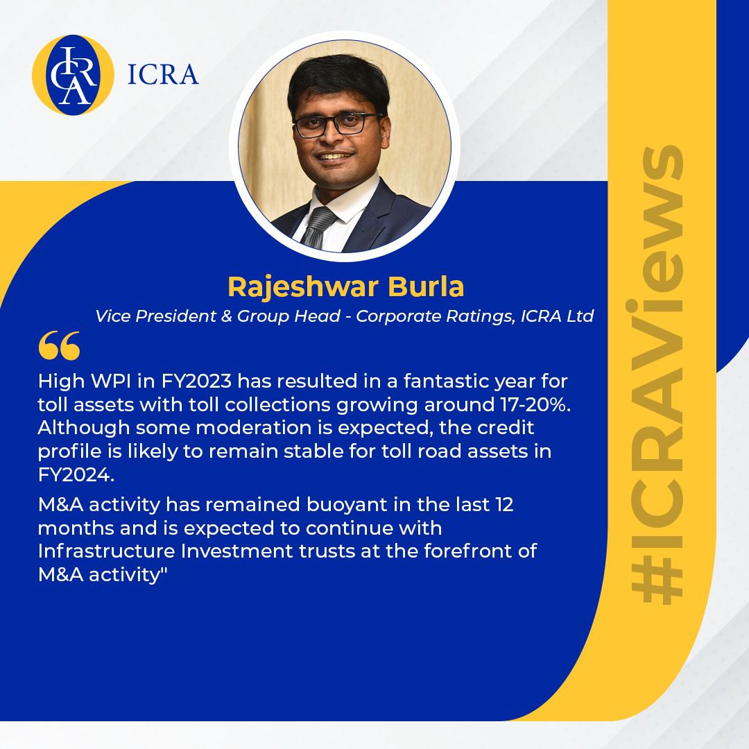 Industry experts: Anup Vikal, Nitan Chhatwal, and Rajeshwar Burla shared their views at the recently held webinar on the key macro trends in the Indian roads sector.

#ICRAViews #IndianRoadsSector