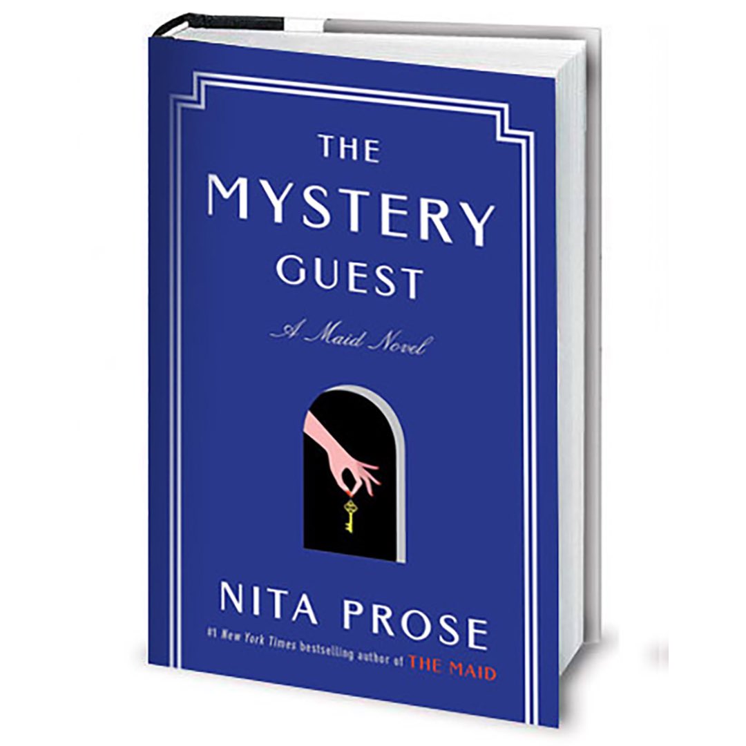 Did you like #TheMaid? Big news: there's more Molly to come. #TheMysteryGuest publishes on Nov 28 in North America/Australia (Jan 18, 2024 in the UK). Pre-order now: nitaprose.com 💙📘💙