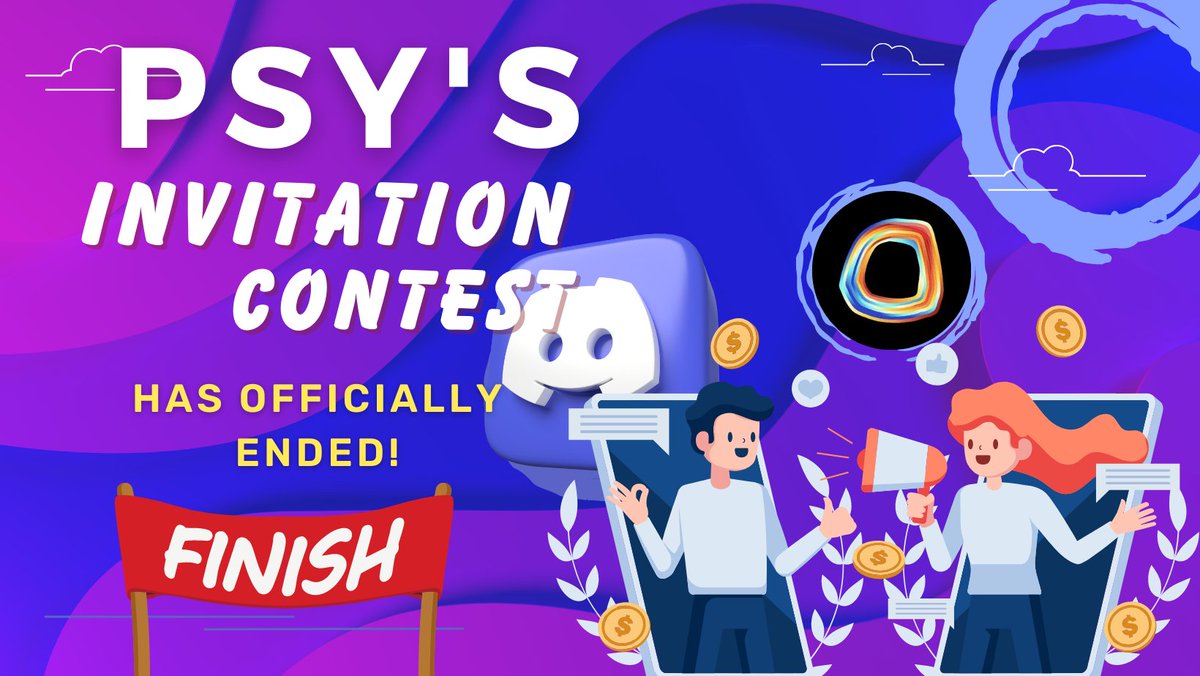 PSY_Stablecoin's tweet photo. 🎉Thank you, everyone, for participating in our Discord Invitation Contest! 🏁 

🎖️ Congrats to the Top Inviters! 🎖️
 Stay tuned for announcements of winners 🏆

Missed the top? No worries! More events &amp; campaigns are coming soon! 📢

#LSDFi #DeFi #LSDSummer #crypto #SLSD https://t.co/v3AxbuXkcN