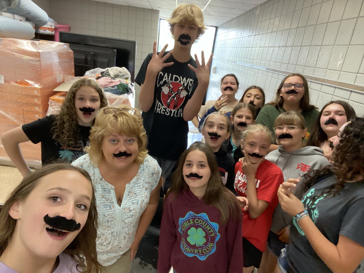 Math with mustaches. #Caldwellpride #mathisfun