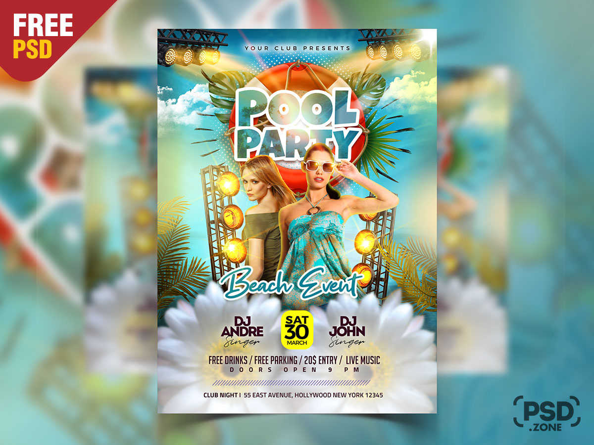 Free  Beach Pool Event Party Flyer PSD
Download Link >> psd.zone/print/beach-po…

#SummerPartyFlyer #PSDDesign #SummerEvents #BeachParty #PoolPartyFlyer #SummerVibes #EventPromotion #GraphicDesign #FreeFlyer #Photoshop #CreativeDesign #PartyInvitation #FreePSD