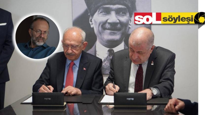 TKP Genel Sekreteri Kemal Okuyan, Ümit Özdağ'ın Kemal Kılıçdaroğlu'na destek açıklamasını ve sonrasında gündeme gelen iddiaları soL'a değerlendirdi:

"Bu toplum Erdoğan’a karşı bir öfke biriktirdi, bunda hepimizin payı, mücadelesi var. Bunun bir yere bağlanması gerekiyordu.