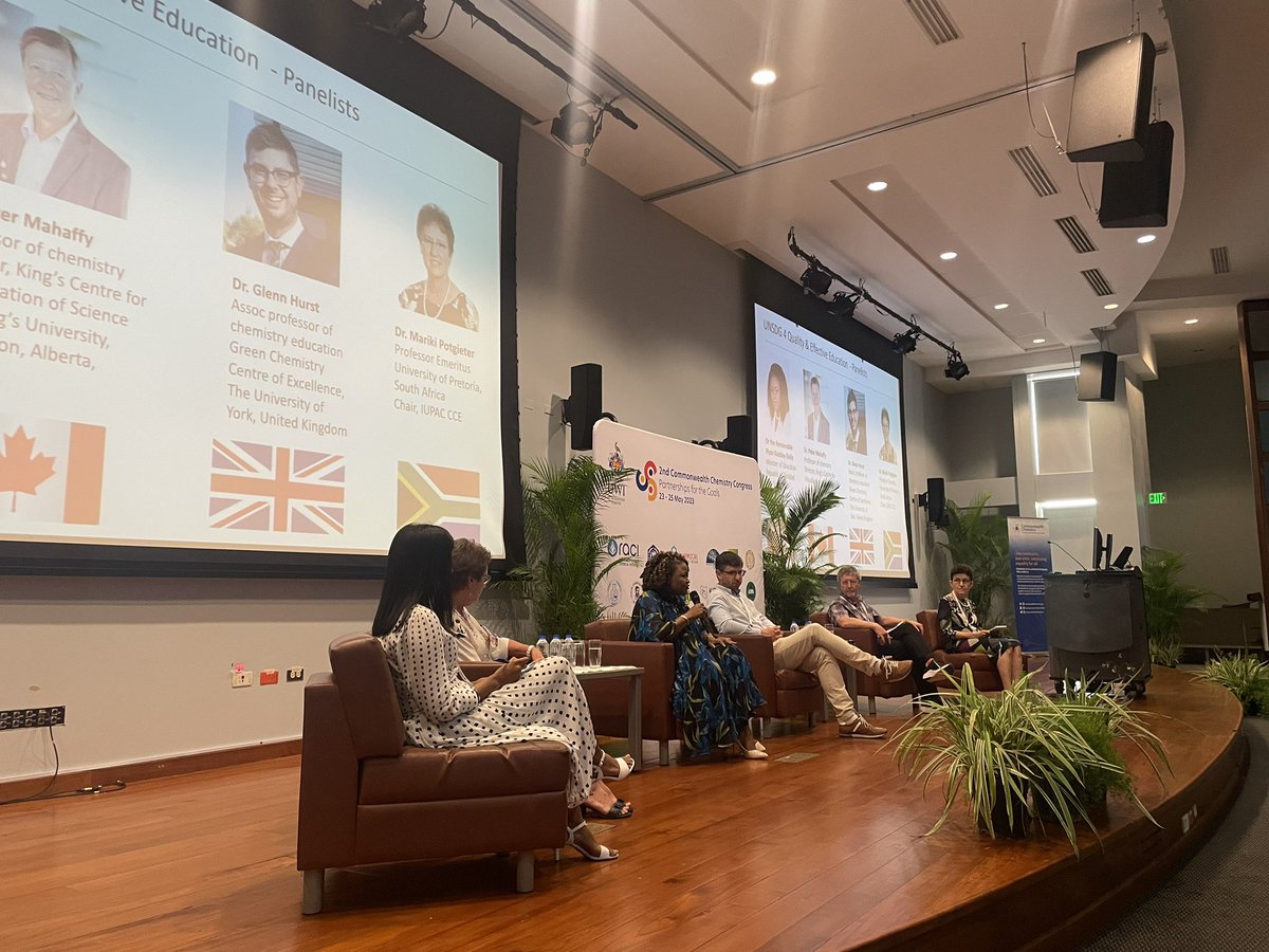 We are honoured that Dr the Honourable Nyan Gadsby-Dolly, Trinidad Minister of Education, is here this morning to join our panel on Quality and Effective Education (SDG 4) #CCCongress2023