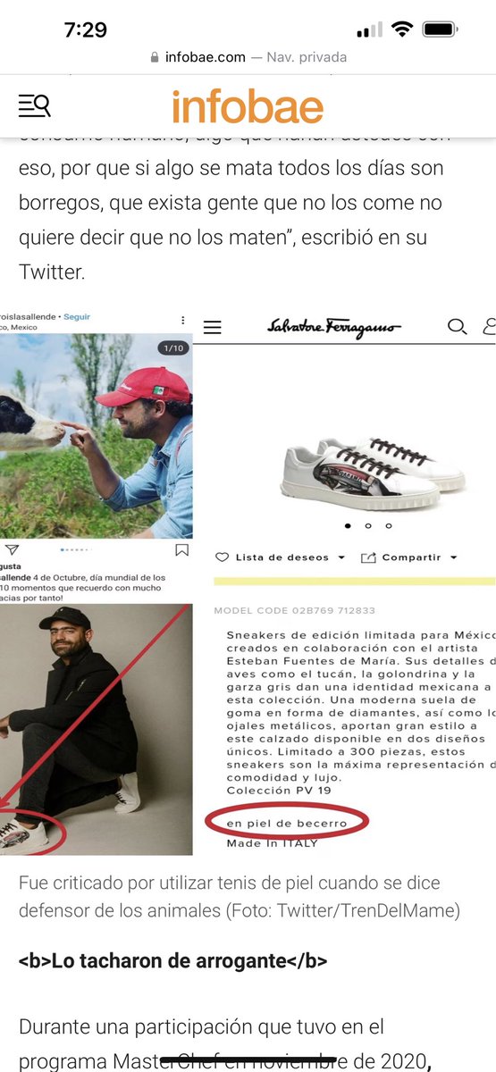 DebemosReir's tweet photo. @arturooislas @lialimon Oye Arturo Islas sigues usando tenis de Piel de Becerro cuando andas en modo “activista” o sólo son para tu vida fifi 😅😂 #LordBecerro https://t.co/nvvsqfRHel