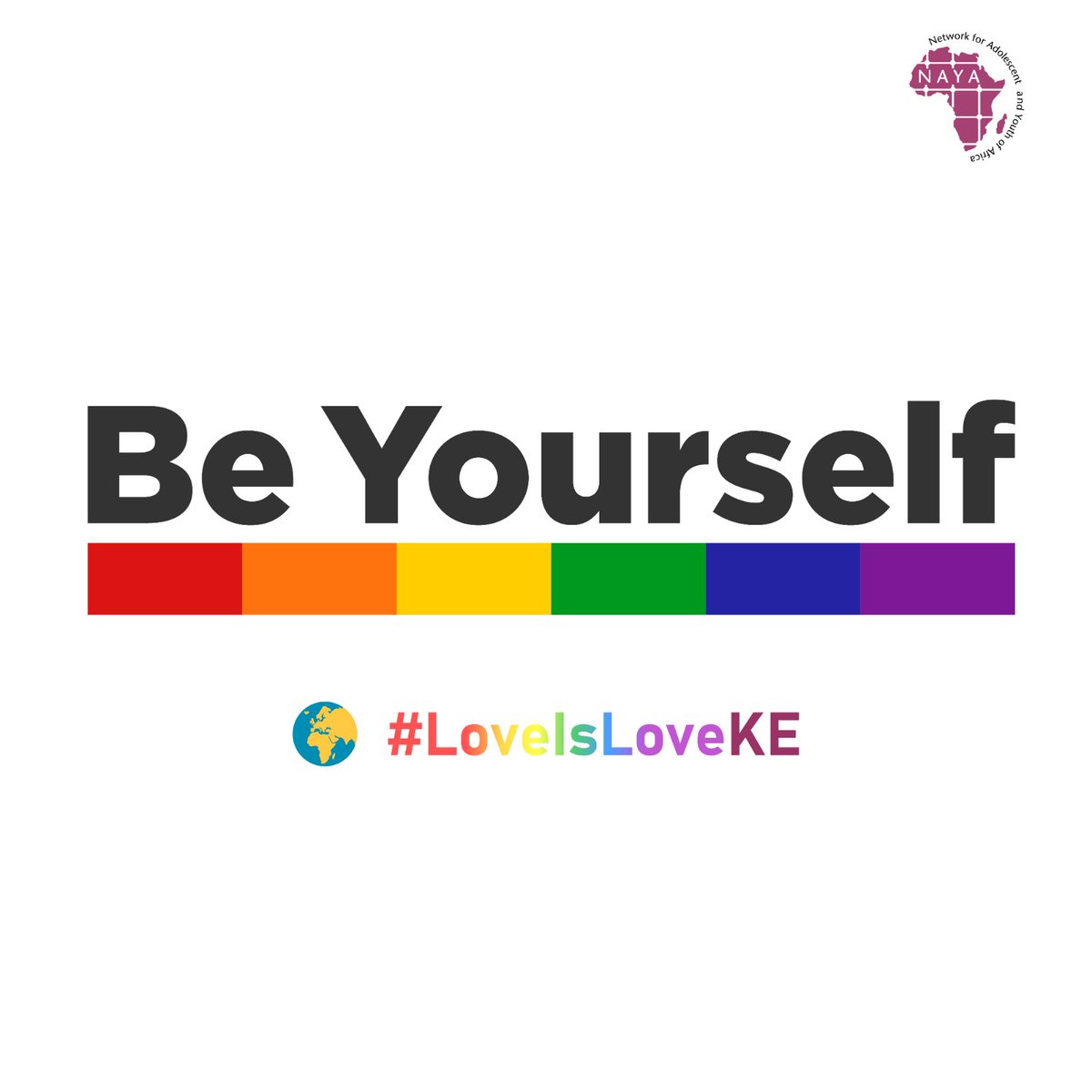 Let's learn to respect each other's boundaries and choices.
#LoveIsLoveKE
#IDAHOBIT
@NAYAKenya
@RHRNKenya
@Galck_ke