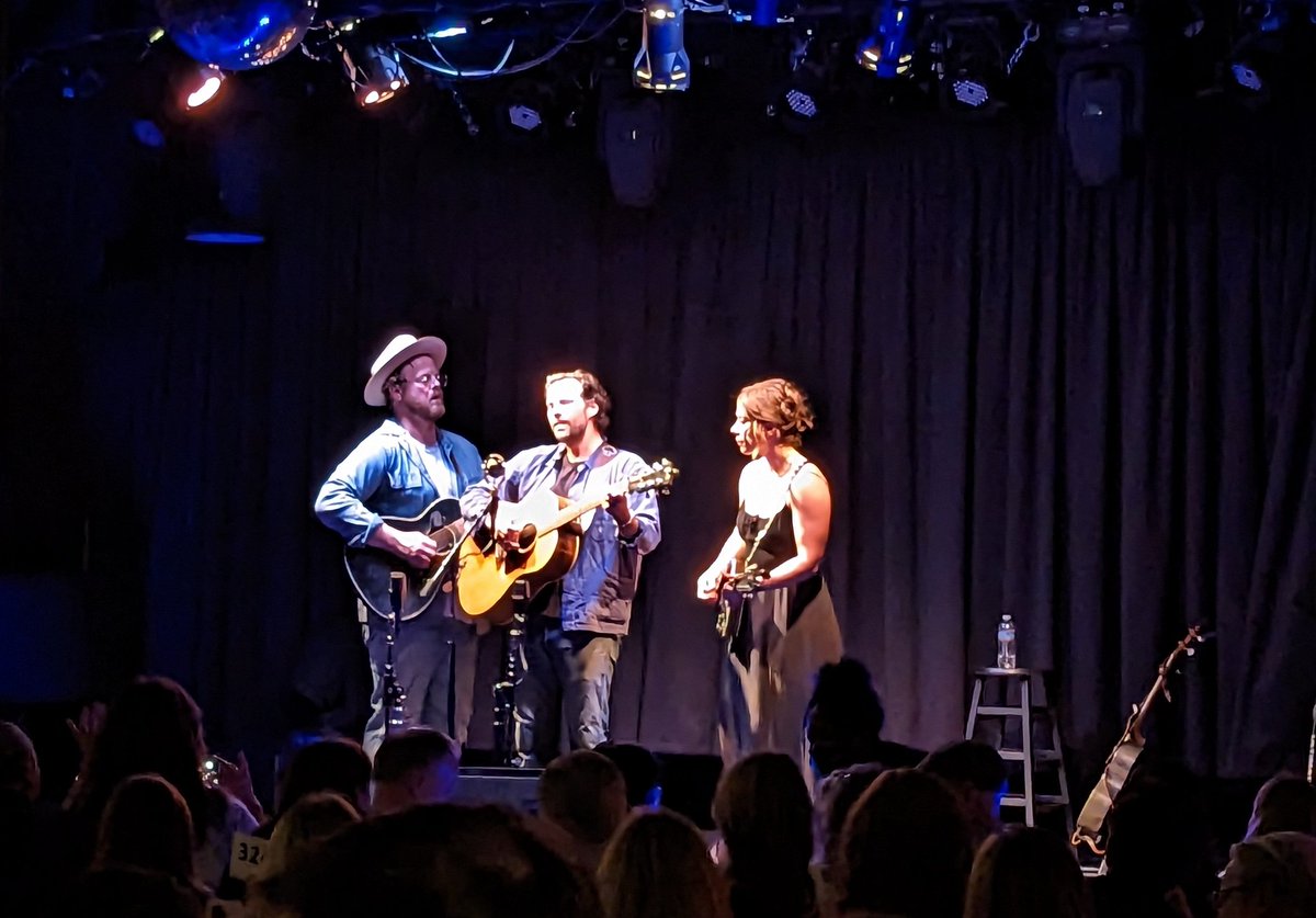 New favorite venue just dropped, with @at_dc and @TheLoneBellow at @thebirchmere