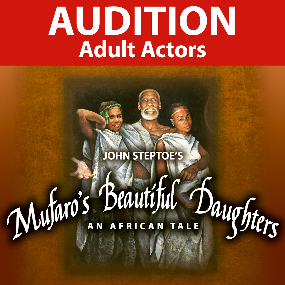DCT seeking an AFRICAN-AMERICAN ensemble of singing &amp; dancing adult actors to portray a variety of characters in John Steptoe’s classic African “Cinderella” tale. June 12 &amp; June 13. Call 214-978-0110 to make your appointment. More info here: bit.ly/MufaroAuditions