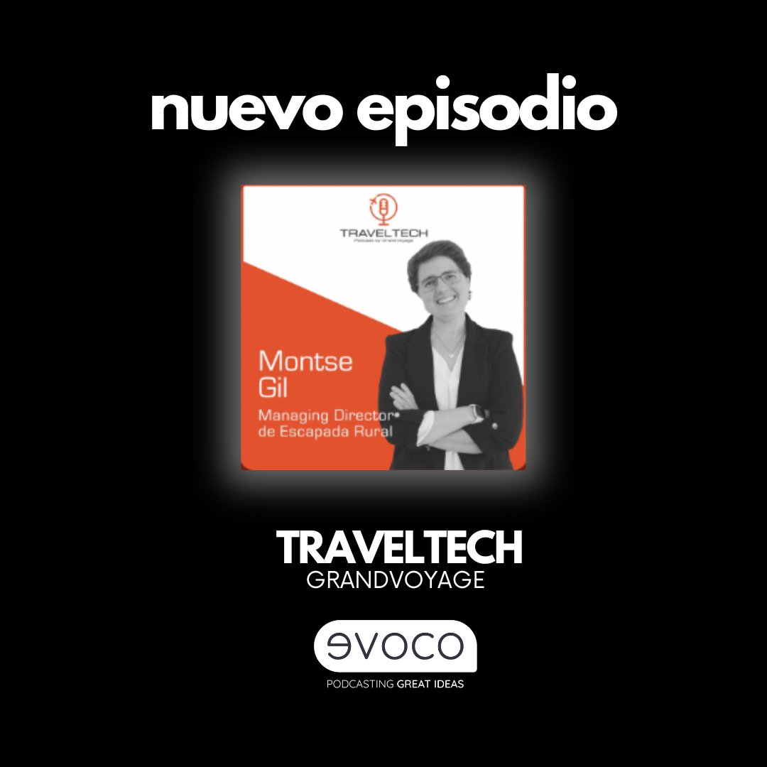 🆕 ¡Nuevo episodio de #Traveltech! Montse Gil, Managing Director de Escapada Rural, comparte su experiencia en el crecimiento de la plataforma líder en alojamientos rurales. ¡Descubre sus estrategias y desafíos!

🎧👉 go.ivoox.com/rf/108430377

#Podcast#TurismoRural#Emprendimiento