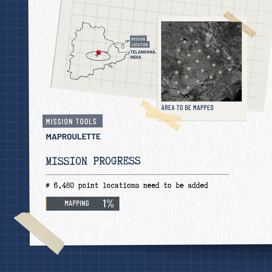 openmapping_ap's tweet image. Support healthcare in #Telangana by mapping data gaps of critical infrastructures &amp;amp; integrating open government data into #OSM.
maproulette.org/browse/challen…

Join the 24-hour Mapathon!
⏰ 12 - 12.00 PM UTC
🗓️9 June - 10 June, 2023
📍Zoom |
us02web.zoom.us/meeting/regist…

#MappingForHealth