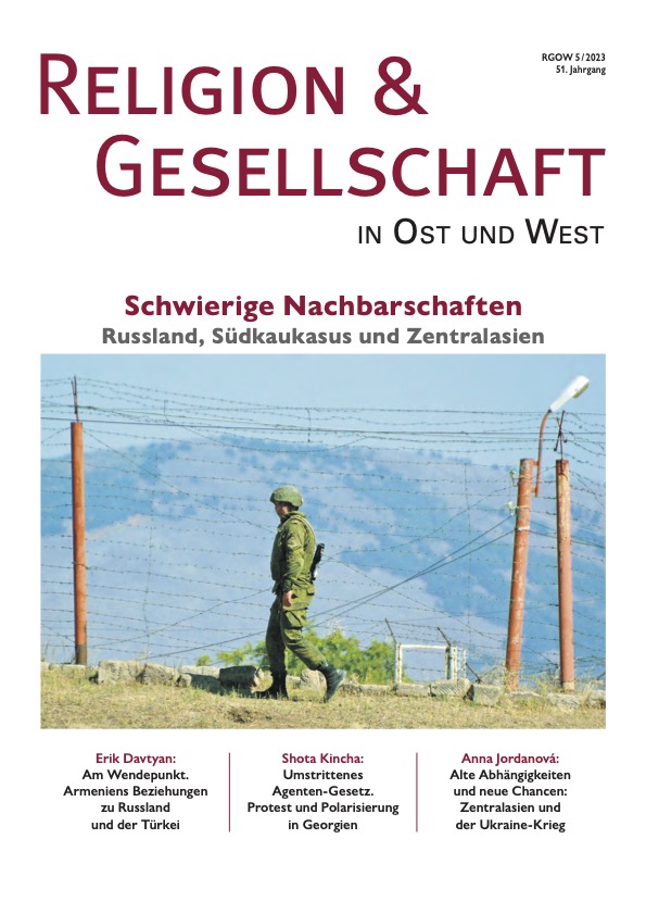 Regula M. Zwahlen (@regulazwahlen) on Twitter photo Die neue RGOW-Ausgabe zum Südkaukasus und Zentralasien u.a. mit Beiträgen von @shotakincha <a href="/Kakhishvili/">Levan Kakhishvili</a> <a href="/Jordanova_An/">Anna Jordanova</a> <a href="/ShairbekJuraev/">Shairbek Dzhuraev</a> Die neue RGOW-Ausgabe zum Südkaukasus und Zentralasien u.a. mit Beiträgen von @shotakincha <a href="/Kakhishvili/">Levan Kakhishvili</a> <a href="/Jordanova_An/">Anna Jordanova</a> <a href="/ShairbekJuraev/">Shairbek Dzhuraev</a>