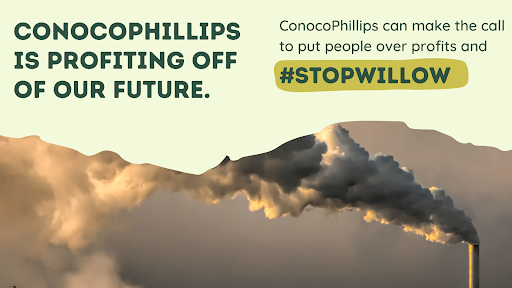 Beluga whales, polar bears, caribou, millions of birds and fish—the  “Reserve,” surrounding the Willow Project in America’s Arctic is so much more than oil and gas.

@ConocoPhillips can make the call #StopWillow and protect the Western Arctic!