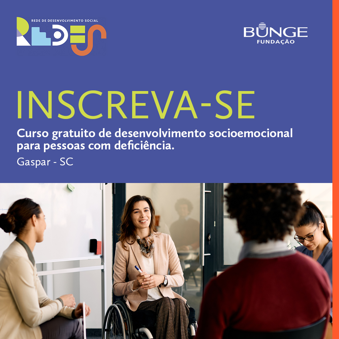 O projeto Redes chega à cidade de Gaspar (SC) para promover a inclusão de pessoas com deficiência no mercado de trabalho. Inscreva-se no curso de habilidades socioemocionais, que será realizado entre os dias 5 a 15 de junho na APAE Gaspar.
Acesse: airtable.com/shrLma26tUpKUV…