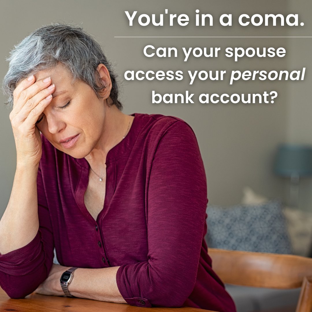 You’re in a coma and your wife needs to pay the bills.

Can she access your personal bank account?

NO. If her name isn’t on the account.

She MUST have POA (power of attorney), otherwise she’ll have to go to court to be approved to do this.

#powerofattorney #estateplan #court