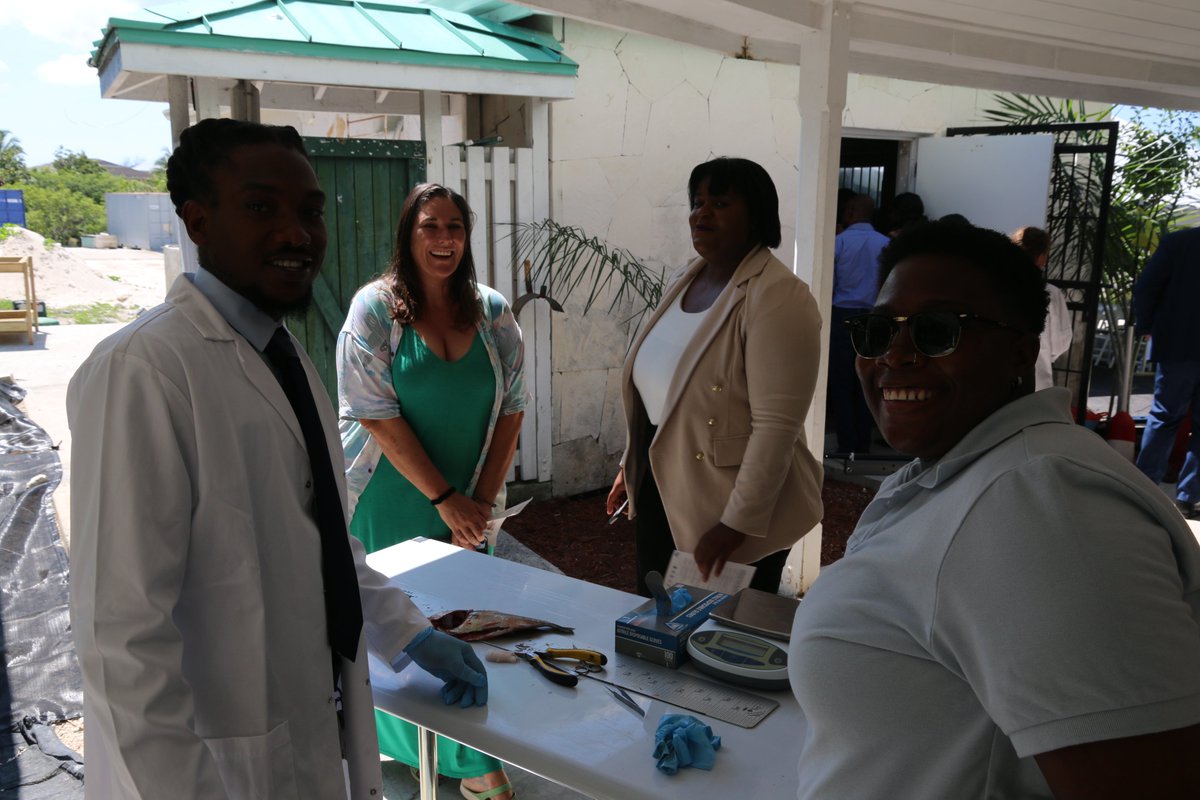 Through the <a href="/UKBCFs/">Biodiversity Challenge Funds</a>  #DarwinPlus 153, we are delighted to have been involved with the development of the Clifford Leroy Brooks Fisheries and Marine Laboratory in the Turks and Caicos Islands. 
<a href="/tcig_press/">TCIG Communications Directorate</a> <a href="/JNCC_UK/">JNCC</a> <a href="/Krusic_KG/">Kyne Krusicgolub</a>