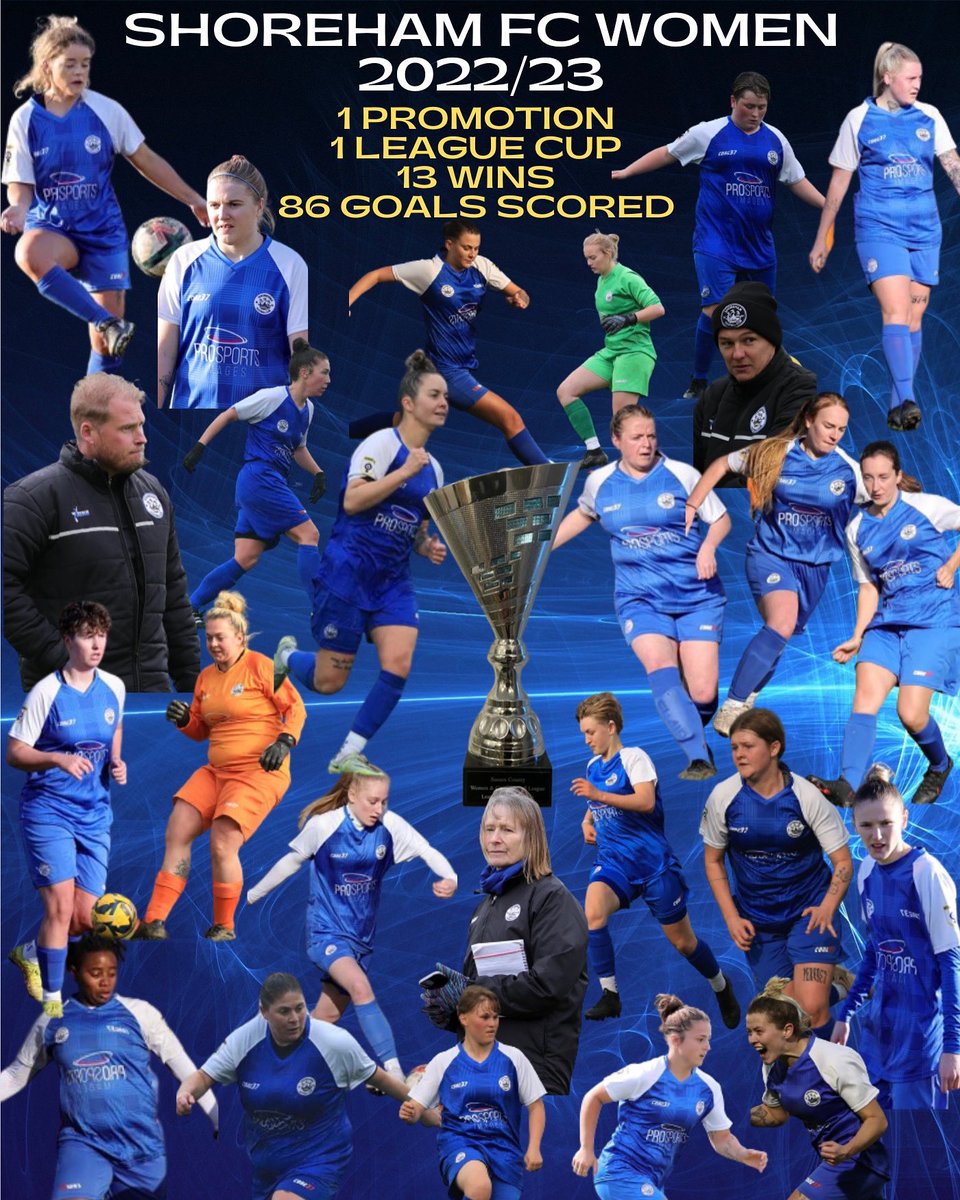 What a fantastic first season for us! 
💙🤍🏆
#SFCW