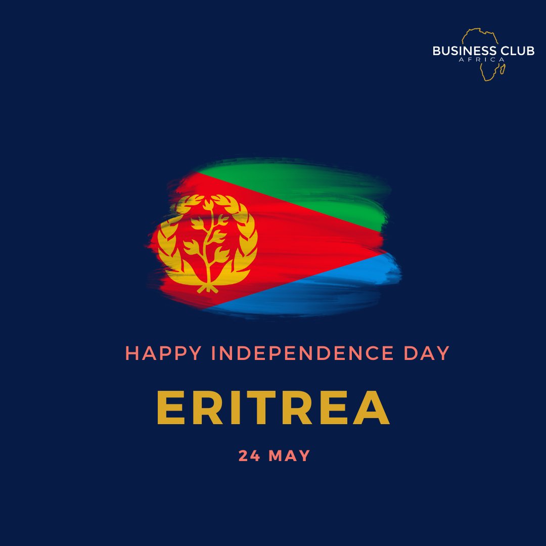 Happy Independence Day to Ertitrea!
The name Eritrea comes from the ancient Greek “Erythra Thalassa” meaning the Red Sea, which is the major body of water bordering the country.
#Independence #Eritrea #Africa