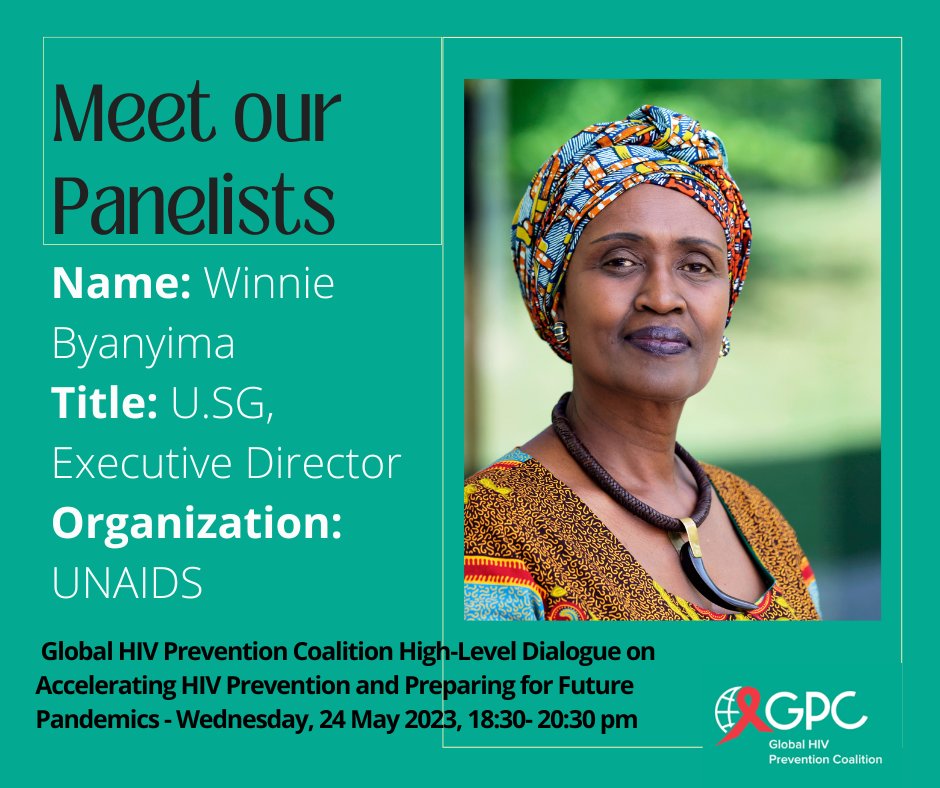 <a href="/GPCoalition/">GlobalHIVPreventionCoalition</a> is hosting a high-level dialogue entitled: accelerating #HIV prevention &amp; preparing for future pandemics. Be part of this insightful event at #WHA76 today, from 18:30 to 19:45 CEST. bit.ly/3LZAZSt