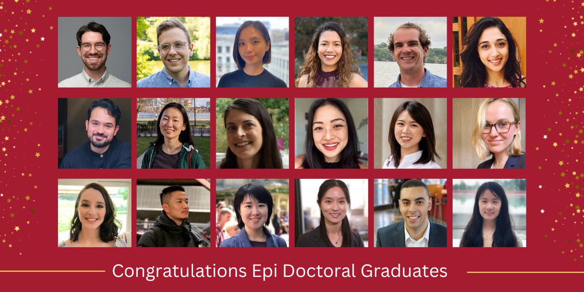 Congratulations to our incredible doctoral graduates of Fall 2022 and Spring 2023! We are so proud of all that you have accomplished 🎓 @HarvardChanSPH #HarvardChan23  #HarvardChan22