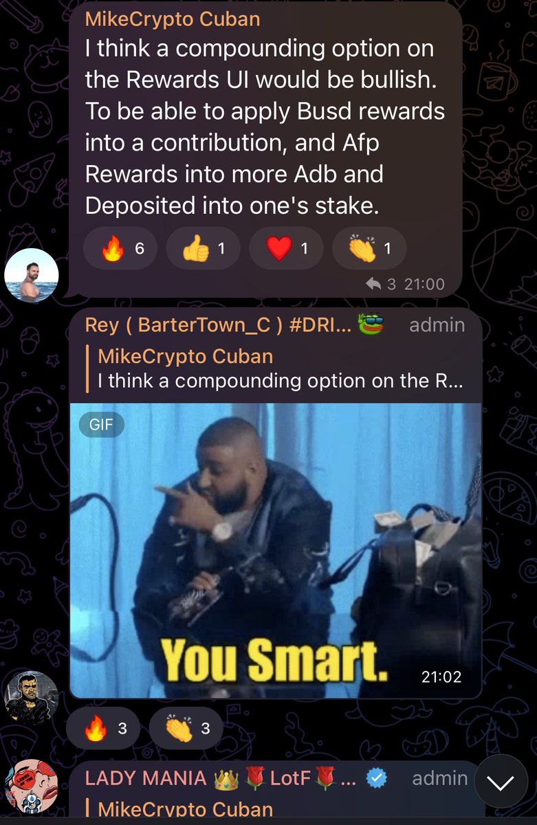autodripburner's tweet photo. AutoDripBurner thrives on community insights! Shout out to @_CryptoCuban_  for suggesting a top-notch compounding feature for our Rewards UI. It's DRIP community's active involvement that truly sets us apart. Stay tuned as we explore this further. #drip #autodripburner 🚀 https://t.co/9gUiNl8OB8