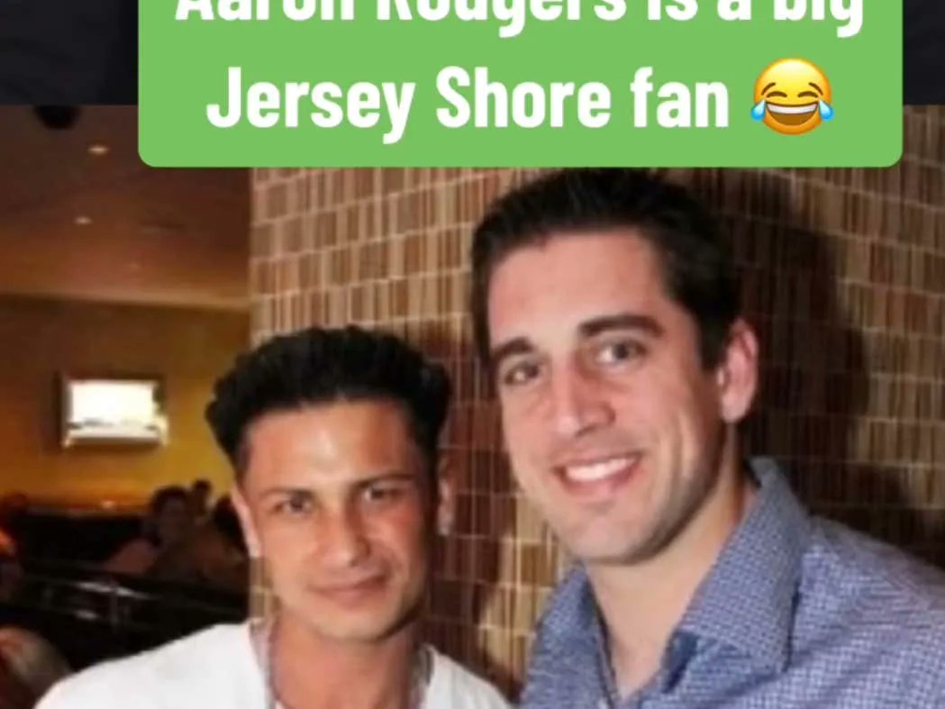 Barstool Sports on Twitter "Aaron Rodgers Being A Big Jersey Shore Fan