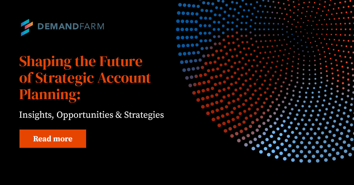 📣 #LatestSurvey

Thrilled to release our latest Future of SAM report in collaboration with <a href="/SAMAtweet/">SAMA</a>: Shaping the Future of Strategic Account Planning: Insights, Opportunities &amp; Strategies.
Learn insights from 100+ sales leaders. Download your copy today
hubs.la/Q01R0QWs0