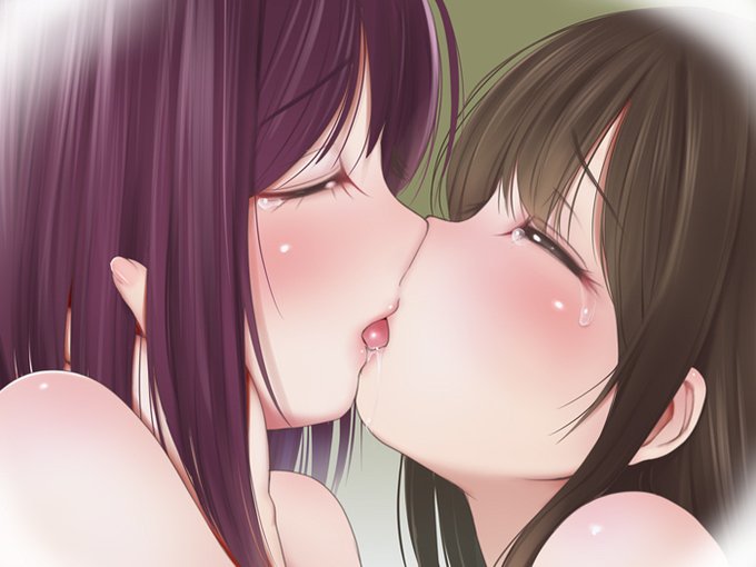 尊い世界
 #百合キス 