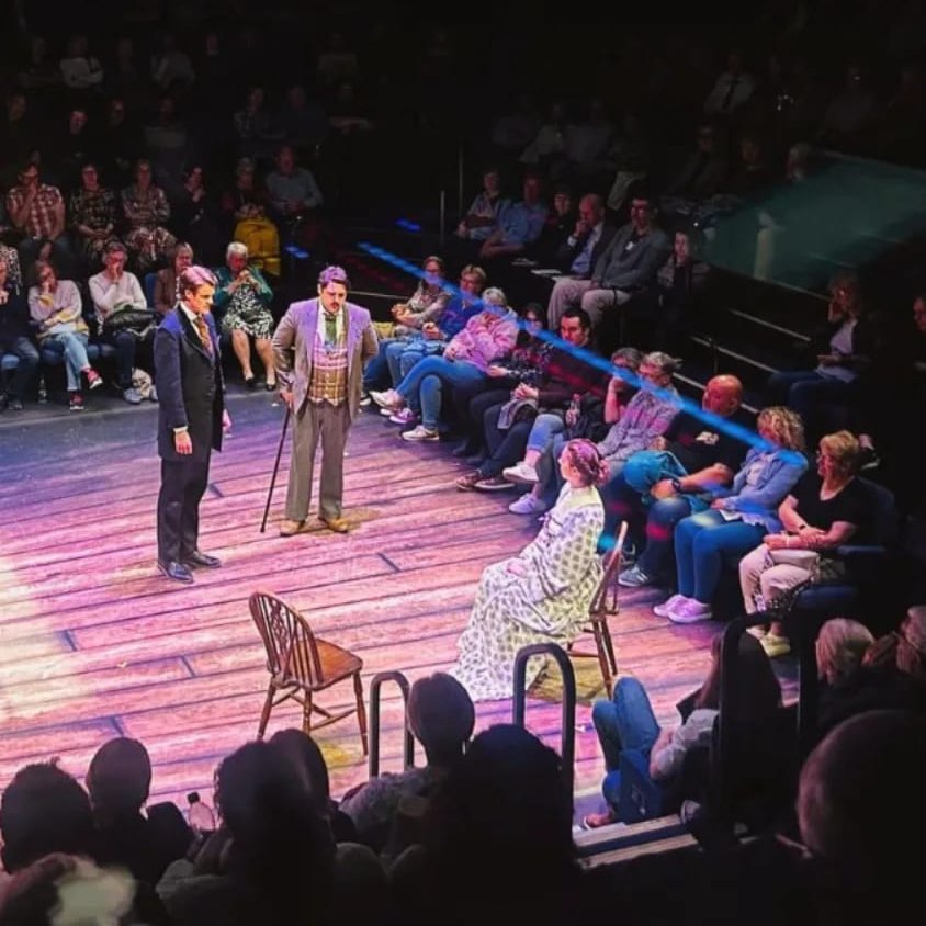 The end of the Valley of Fear is nigh! But before Sherlock signs out (in Cardiff) this week, here's a look back at a fantastic week with this lovely lot in Scarborough. Thanks as always for having us <a href="/thesjt/">Stephen Joseph Theatre</a>!