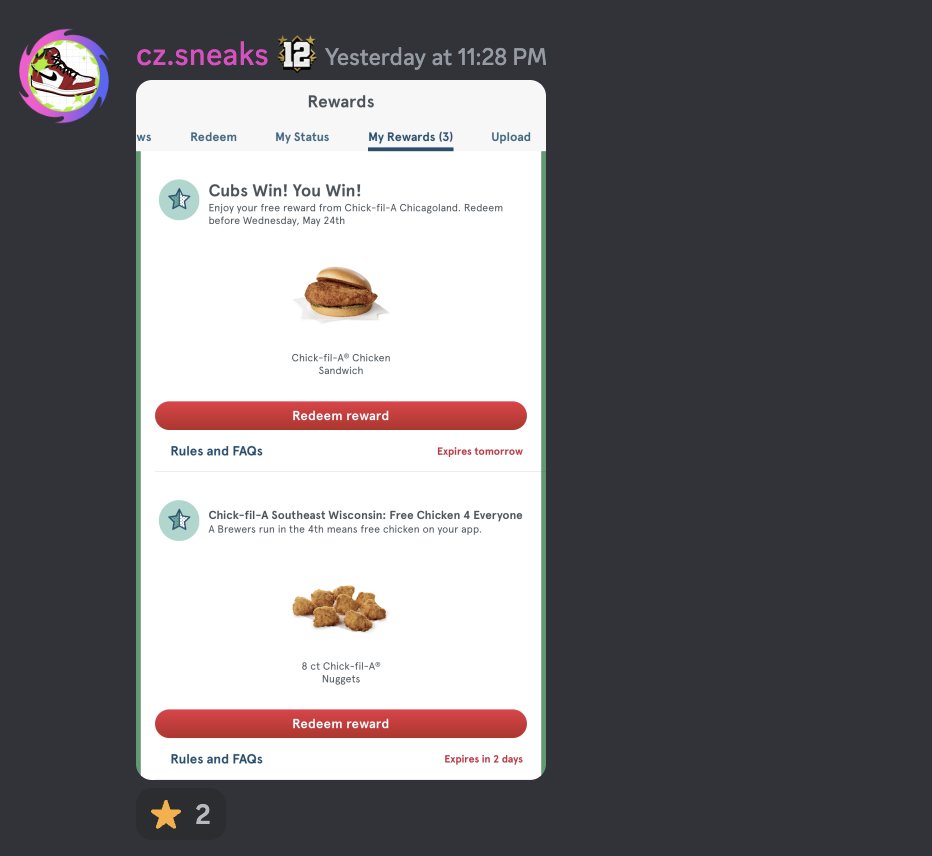 TSSPlus's tweet photo. Lunch on us? 😏

We monitor major restaurants for every possible deal. Members enjoy free Chipotle, Chick-fil-A, &amp; more. 

Join today 📲 https://t.co/reh7Hpqqcb https://t.co/EeJ13VEARj