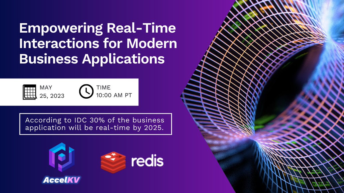 PliopsLtd's tweet image. Coming up tomorrow is our webinar with @phoenixnap  about building highly scalable platforms using Redis and our XDP-AccelKV solution to serve business needs. There’s still time to register! bit.ly/42WmhTk

#Redis #keyvalue #dataservices