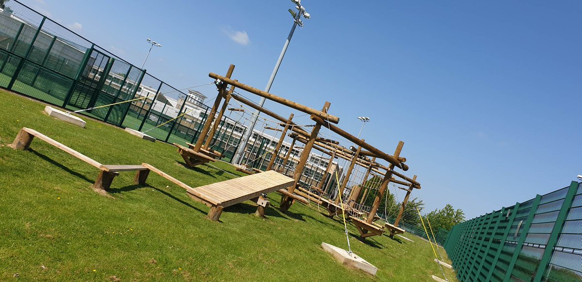 Laura76043634's tweet photo. How beautiful does our outdoor activity equipment look in the glorious sunshine 😄 @DVCollege  our lovely college has so much to offer 🥰 https://t.co/mGqGXyb8j0