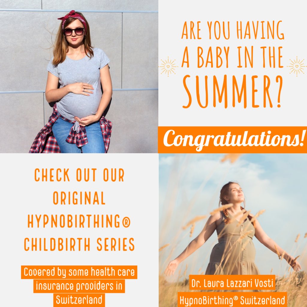#summerbabies #mammeticino #hypnobirthingswitzerland #hypnobirthingticino #childbirthseries #mariemonganmethod