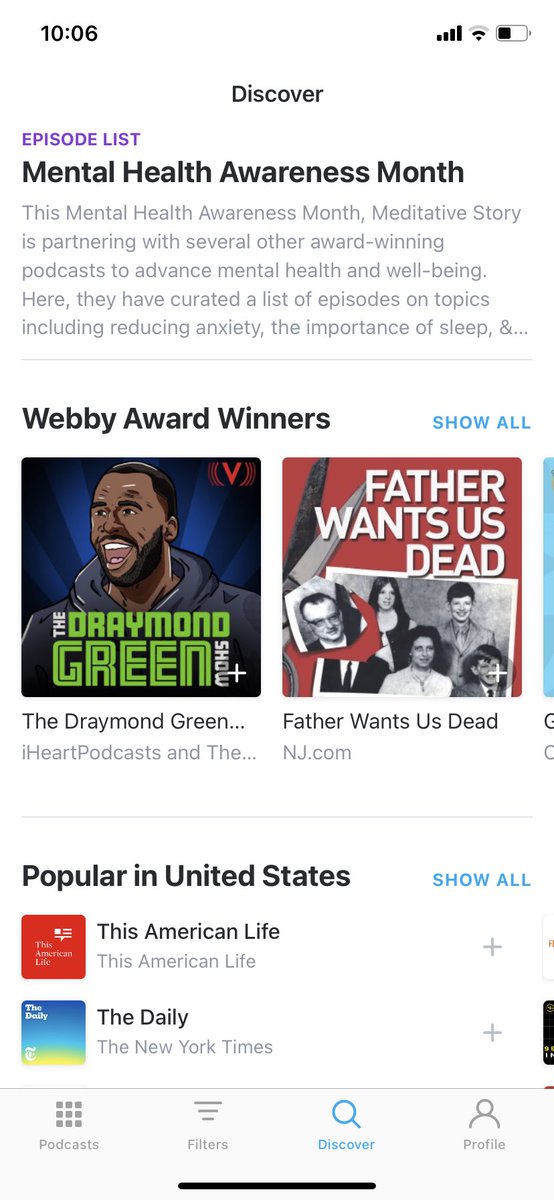 POD.DRALAND (@poddraland) on Twitter photo Shout out to <a href="/pocketcasts/">Pocket Casts</a> for including <a href="/InvisibleH8Pod/">Invisible Hate Podcast</a> & <a href="/AdmissiblePod/">Admissible: Shreds of Evidence</a> on this “New & True” list.
And, love seeing Father Wants Us Dead in the <a href="/TheWebbyAwards/">The Webby Awards</a> winner collection 🤩 Shout out to <a href="/pocketcasts/">Pocket Casts</a> for including <a href="/InvisibleH8Pod/">Invisible Hate Podcast</a> & <a href="/AdmissiblePod/">Admissible: Shreds of Evidence</a> on this “New & True” list.
And, love seeing Father Wants Us Dead in the <a href="/TheWebbyAwards/">The Webby Awards</a> winner collection 🤩