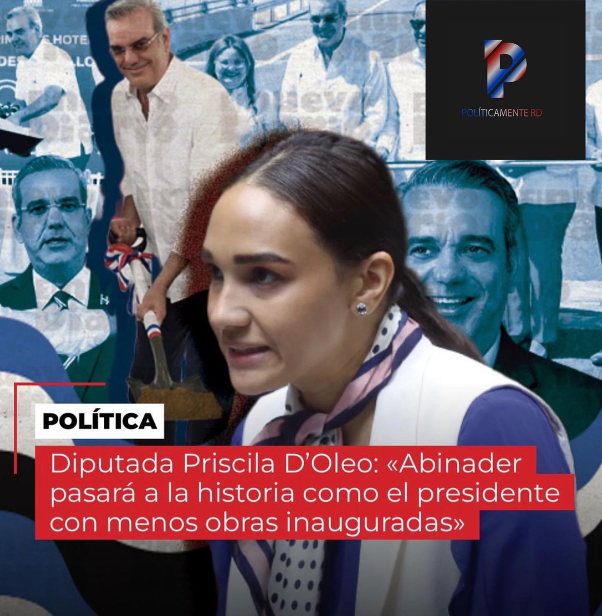 elrepublicanord's tweet image. ・・・
La diputada del @pldenlinea , @prisciladoleo20 , aseguró este lunes que la gestión de Gobierno de  @luisabinader quedará en la historia como la que menor cantidad….

AMPLIAR AQUÍ👇 youtube.com/@eduardomartin…
 #Huchi #Alofoke #LaDra #Dotol 
 #Dotolcito #ElisabethSilverio