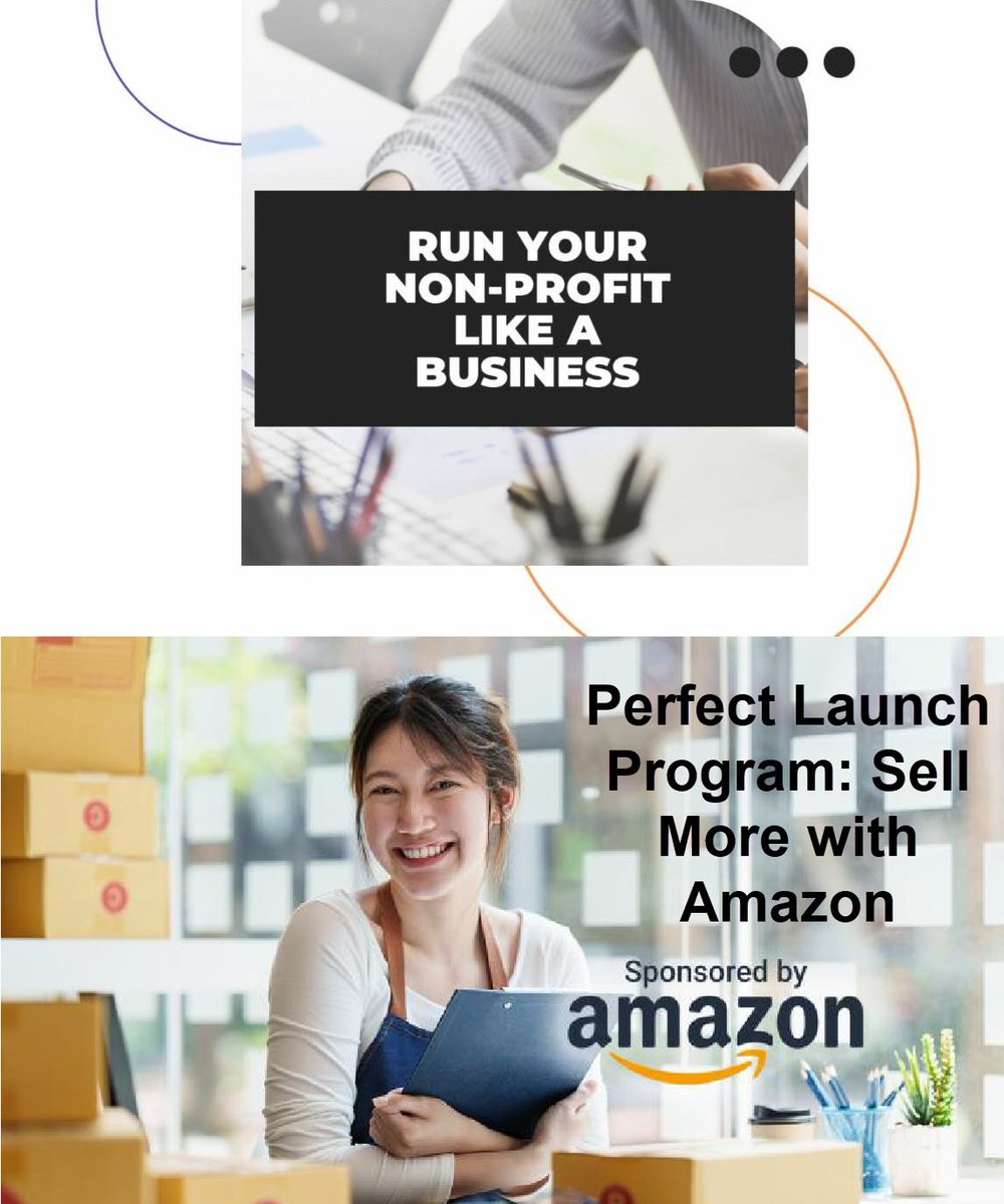 Join our FREE webinars!
1️⃣ 'Run Your Non-Profit Like a Business' Manage your non-profit, from finance to fundraising!
2️⃣ 'Perfect Launch Program: Sell More with Amazon' Boost your sales!

conta.cc/3ojo3zb

@scorementors #nonprofitmanagement #amazonbusiness