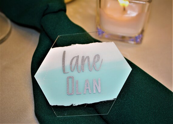 hidingplacebout's tweet image. Beach Place Card, Paint Place Card, Custom, etsy.me/3OX48OP #placecards #acrylicsign #magnet #birthday #babyshower #bridalshower @etsymktgtool