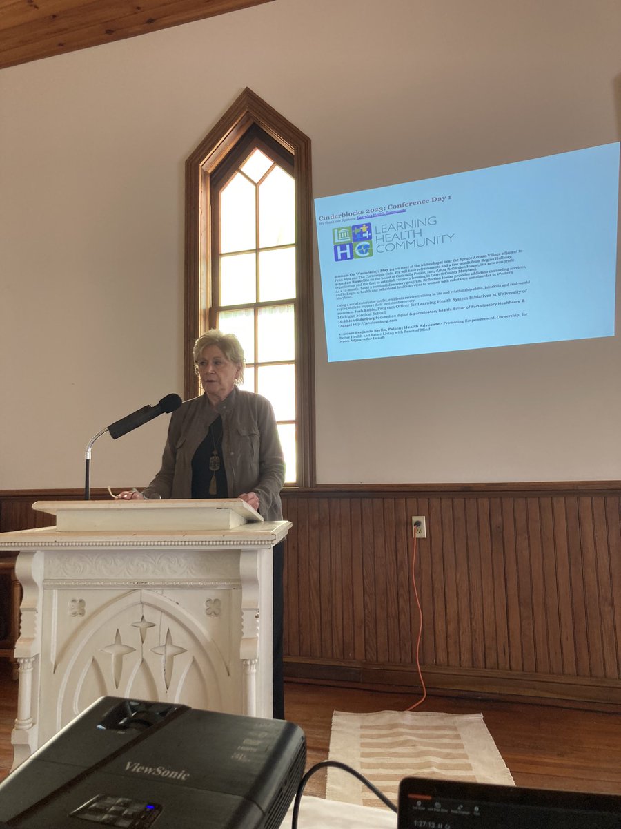 Regina Holliday (@reginaholliday) on Twitter photo #Cinderblocks2023 Cinderblocks is currently happening in Grantsville, MD. We hearing speakers in the chapel near The Cornucopia Café and Penn Alps Restaurant & Craft Shop. We also are remembering our dear friend
<a href="/MightyCasey/">Mighty #HeathenSlut Casey🇺🇦🌟</a> #Cinderblocks2023 Cinderblocks is currently happening in Grantsville, MD. We hearing speakers in the chapel near The Cornucopia Café and Penn Alps Restaurant & Craft Shop. We also are remembering our dear friend
<a href="/MightyCasey/">Mighty #HeathenSlut Casey🇺🇦🌟</a>