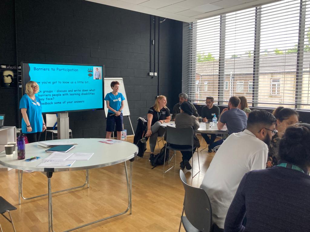 GHactivelancs's tweet image. #MoveandInclude workshop develops understanding, knowledge &amp;amp; awareness of #inclusivepractice @SpringAndYou have co-designed a unique learning opportunity with trainers who are experts by experience  
#activityinclusion
@PurplePatch_CiC 
@refreshbwd 
@LancashireWomen 
@ActiveLancs