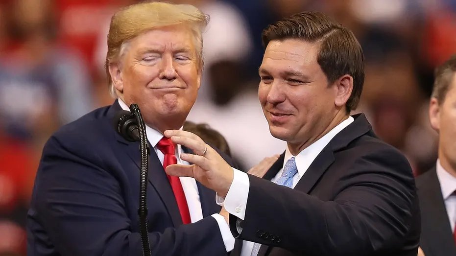 RpsAgainstTrump's tweet photo. We'll consider supporting Ron DeSantis if:

-He'd unequivocally condemn Trump's racism, corruption, and the Jan. 6 insurrection. 
-He'd stop attacking private businesses such as Disney 
-He'd get rid of the extreme 6 weeks abortion ban in Florida
-He'd express his support for the people of Ukraine and say that Ukraine's freedom and independence is a vital US national security interest.
-He'd pledge to not vote for sexual abuser Trump if he becomes the nominee.
#DeSantis2024 #wednesdaythought