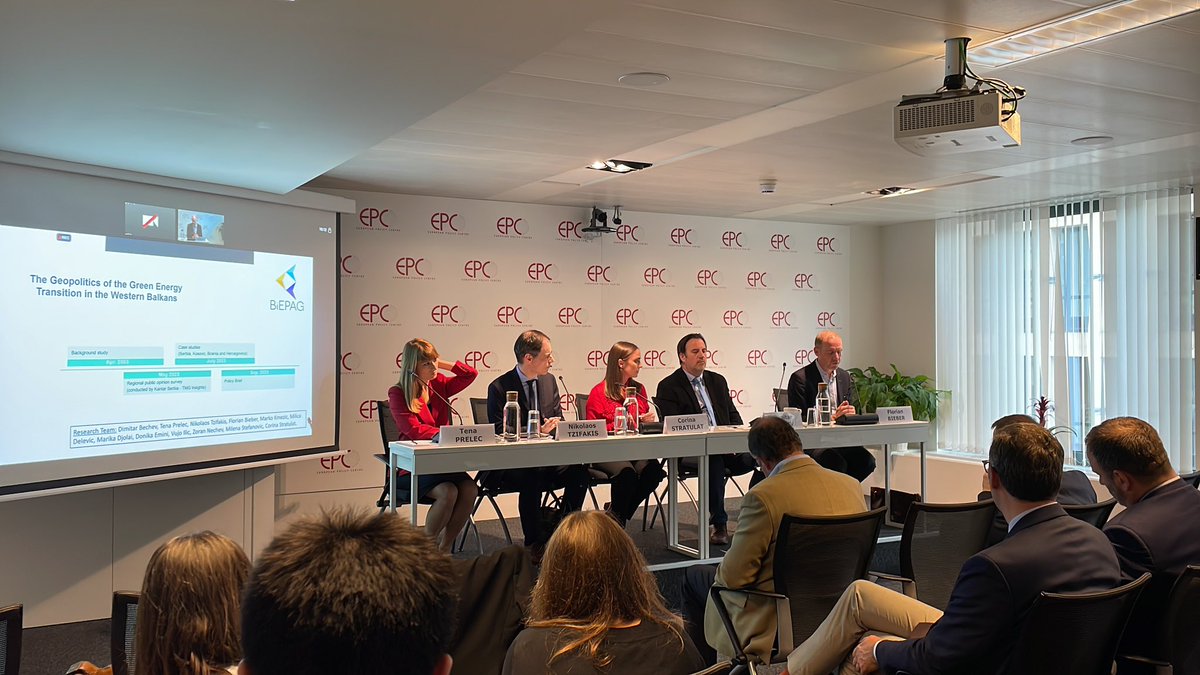 @BiEPAG at @epc_eu launching #research on #geopolitics #energy #transition