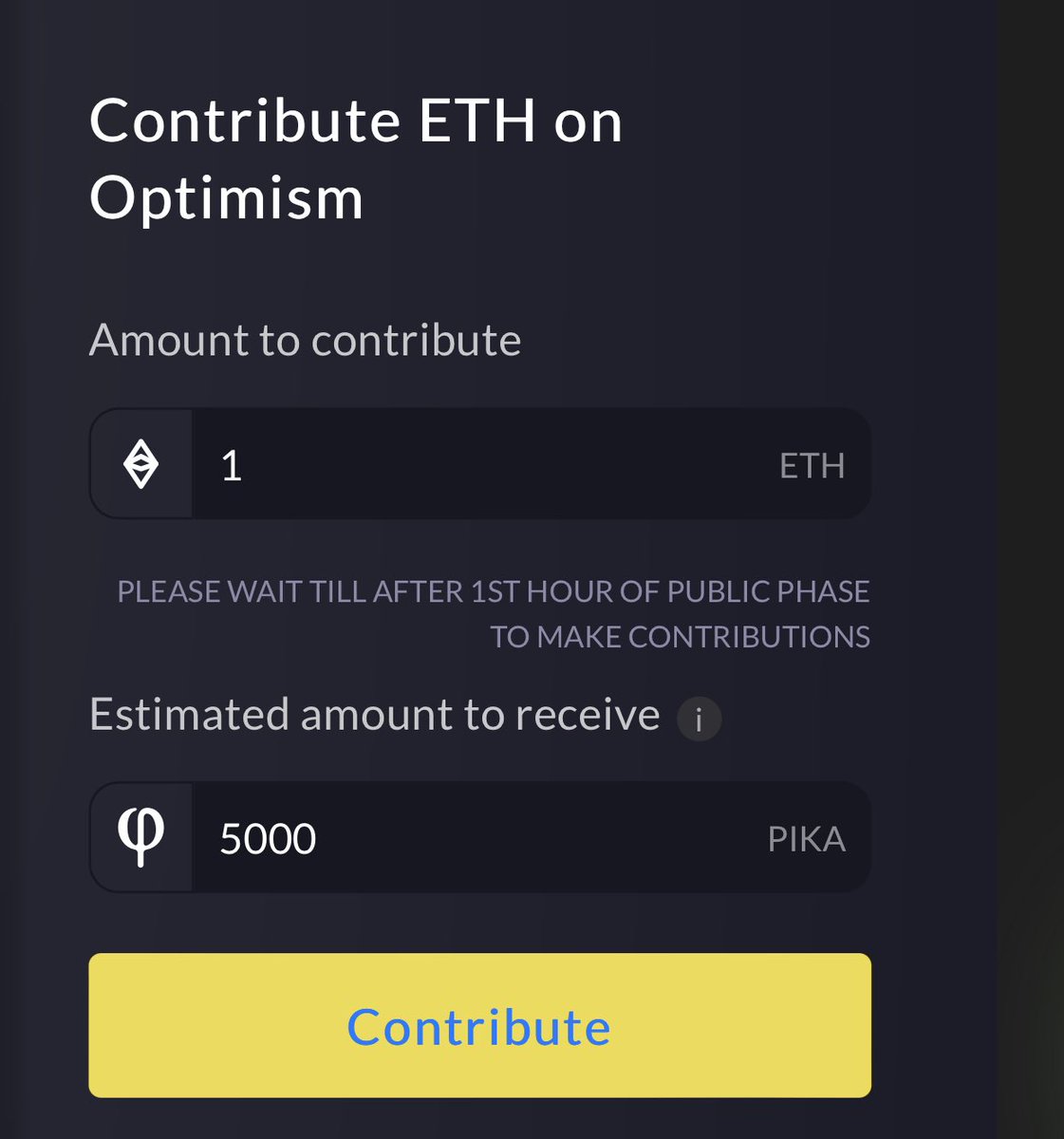 $PIKA Token PRE SALE is Live Now🪂

<a href="/PikaProtocol/">Pika Protocol⚡️</a> 

pikaprotocol.com/#/tge/A