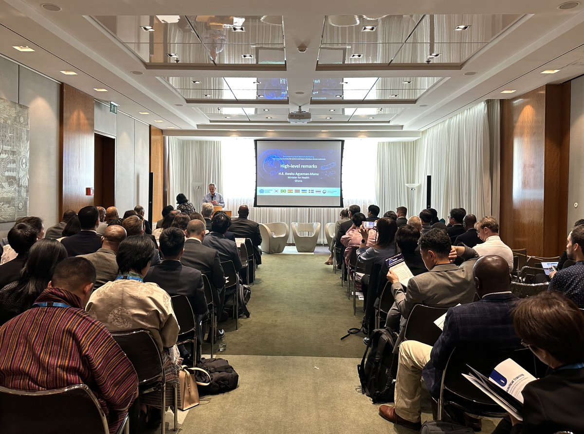 International Vaccine Institute (IVI) (@iviheadquarters) on Twitter photo We're very grateful to:
🇬🇭 H.E. Kwaku Agyeman-Manu, Minister for Health <a href="/mohgovgh/">Ministry of Health, Ghana</a>
🇺🇳 <a href="/JeremyFarrar/">Jeremy Farrar</a>, Chief Scientist <a href="/WHO/">World Health Organization (WHO)</a>
🇸🇪 <a href="/OWigzell/">Olivia Wigzell</a>, Director-General <a href="/socialstyrelsen/">Socialstyrelsen</a>
for their passionate and encouraging remarks, emphasizing the need for sustainable solutions
#WHA76 We're very grateful to:
🇬🇭 H.E. Kwaku Agyeman-Manu, Minister for Health <a href="/mohgovgh/">Ministry of Health, Ghana</a>
🇺🇳 <a href="/JeremyFarrar/">Jeremy Farrar</a>, Chief Scientist <a href="/WHO/">World Health Organization (WHO)</a>
🇸🇪 <a href="/OWigzell/">Olivia Wigzell</a>, Director-General <a href="/socialstyrelsen/">Socialstyrelsen</a>
for their passionate and encouraging remarks, emphasizing the need for sustainable solutions
#WHA76