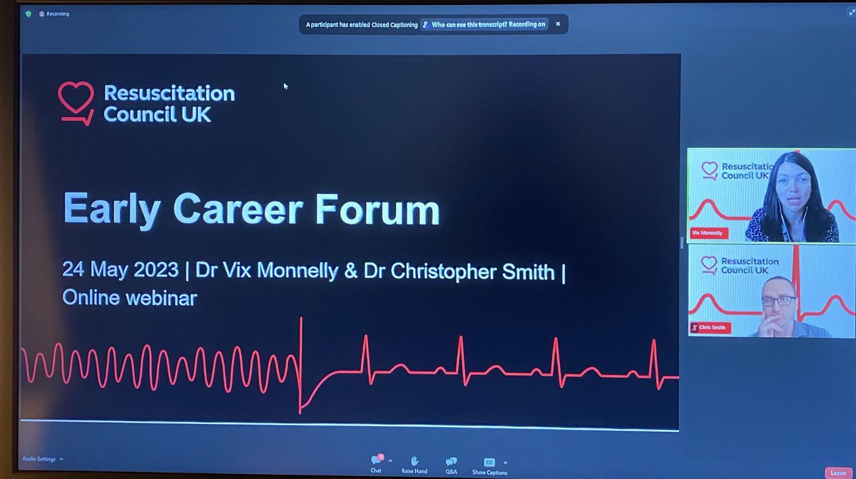 Vix Monnelly π (@vixmonnelly) on Twitter photo Absolutely blown away by the fantastic engagement, enthusiasm & important suggestions of those who participated in our <a href="/ResusCouncilUK/">Resuscitation Council UK</a> Early Career Forum webinar today with @EPPiC_Chris β¦ the future is VERY bright and exciting β€οΈ It was so important to hear your views. Thank you Absolutely blown away by the fantastic engagement, enthusiasm & important suggestions of those who participated in our <a href="/ResusCouncilUK/">Resuscitation Council UK</a> Early Career Forum webinar today with @EPPiC_Chris β¦ the future is VERY bright and exciting β€οΈ It was so important to hear your views. Thank you