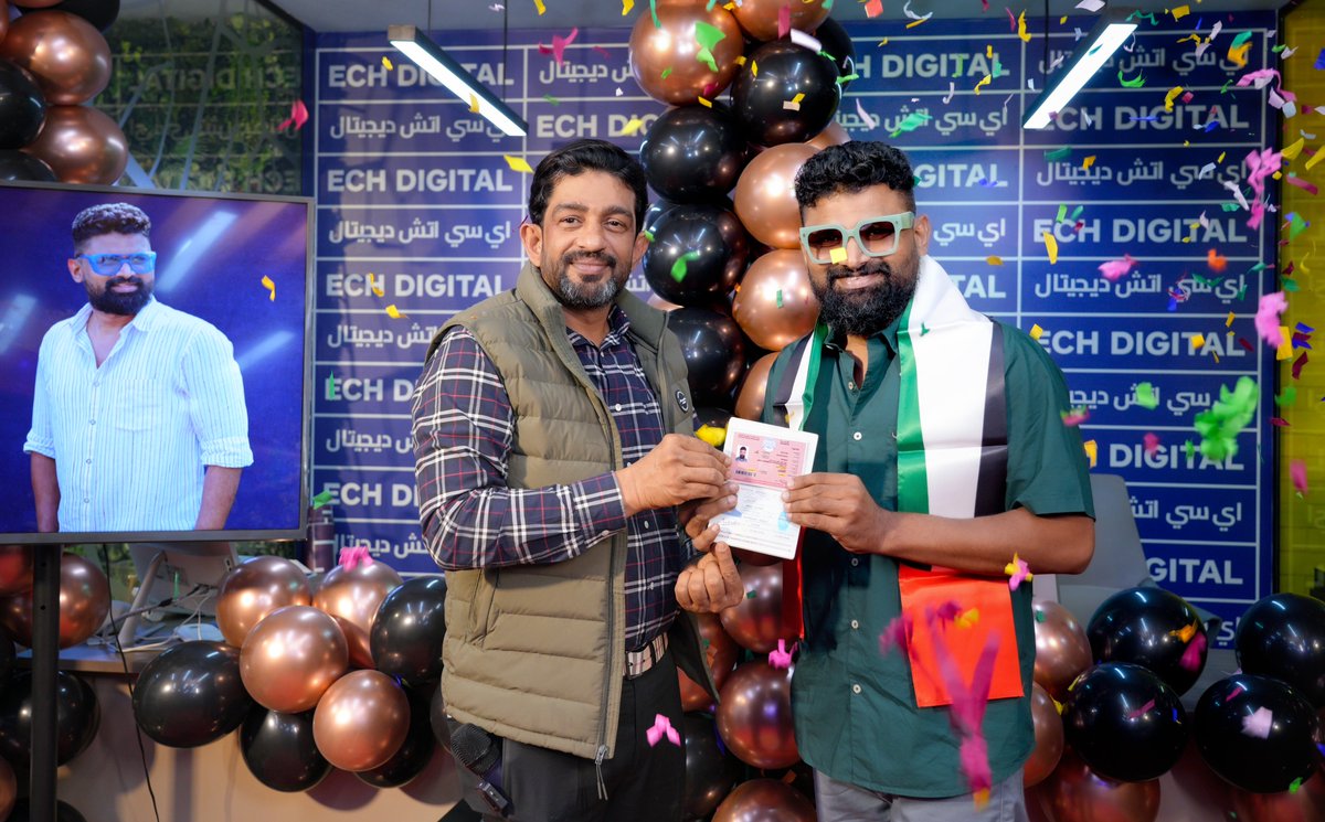 Congratulations To The Young Promising Talent Cine Director Mr Gafoor Y Elliyas for your Golden Visa Accolade .
 #businessconsultant #opportunities #businesssetupindubai #offshore #goldenvisa #echdigital #echdigitaldubai #echdigitalgoldenvisa #investorgoldenvisa