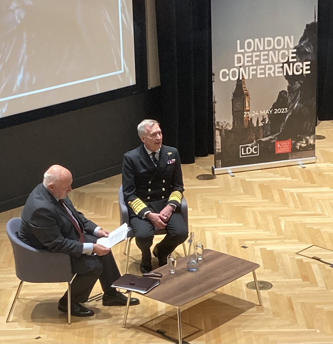 @AdmTonyRadakin_ closes out this year’s London Defence Conference #LDC2023 @KCLSecurity. It’s been an insightful and thought-provoking two days of discussions - looking forward to next year!