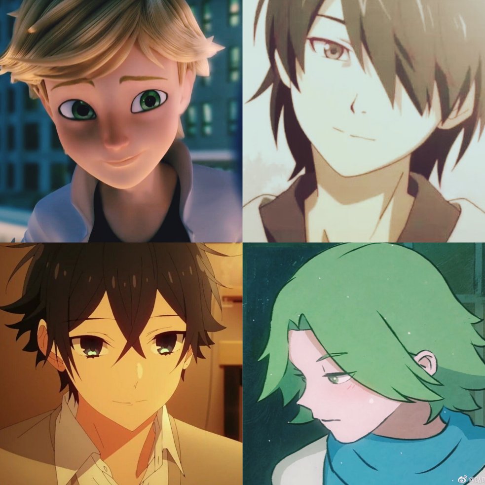 padisah_kanuni's tweet photo. im sorry but infp boys>>>>
#adrien #araragi #miyamura #yuquan https://t.co/2NIvy2PfLi